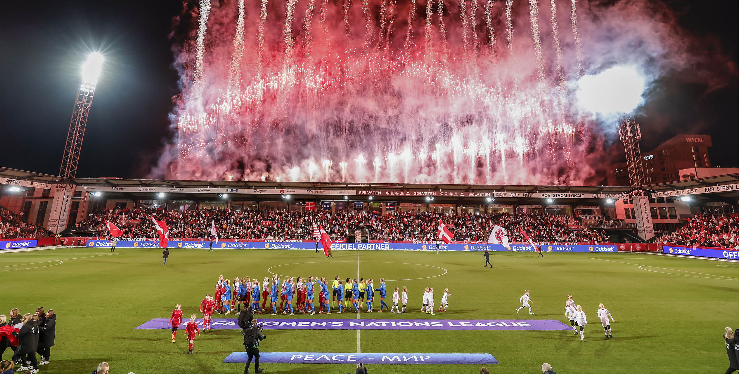 [DK=20231205: Nations League p Viborg Stadion - Danmark vs. Island - Fyrv rkeri p  Viborg Stadion] [UK=20231205: Nations League at Viborg Stadium - Denmark vs. Iceland]