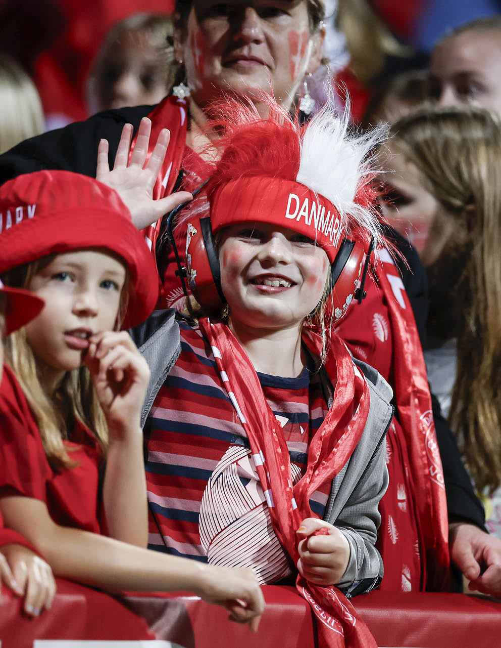 [DK=20230922: Nations League p Viborg Stadion - Danmark vs. Tyskland - Danske fans] [UK=20230922: Nations League at Viborg Stadium - Denmark vs. Germany - Danish fans]